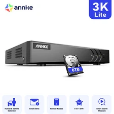 ANNKE 32CH/16CH/8CH 5MP Lite H.265+ DVR Video Surveillance Security Recorder