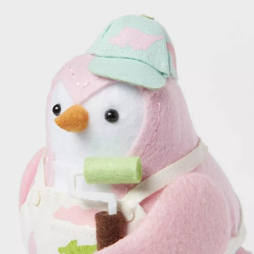 Figura Primavera Pascua Pájaro Tela Amigos Plumosos 2025 'Garabato' Pintor NUEVO - Imagen 2 de 2