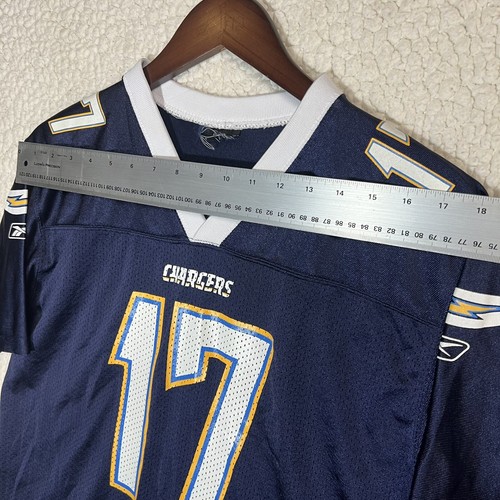 Chargers Jersey Youth Size XL Reebok NFL Mesh Phillip Rivers #17 LA San Diego - Picture 12 of 14