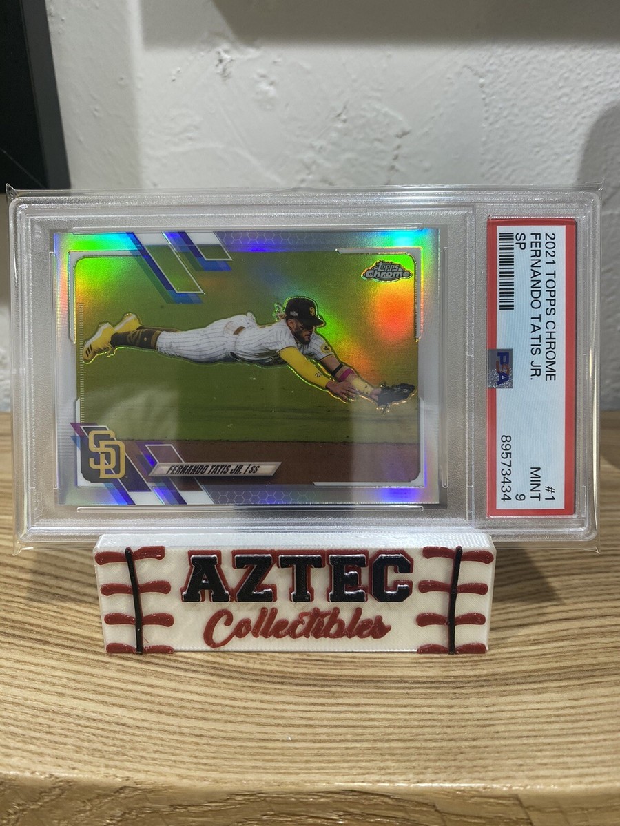 2021 Topps Chrome #1 S- Image Variation- Fernando Tatis Jr.-PSA 9 