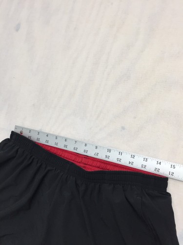Nike Running Shorts Girls XL dri-fit black red pockets inside lined - Picture 7 of 11