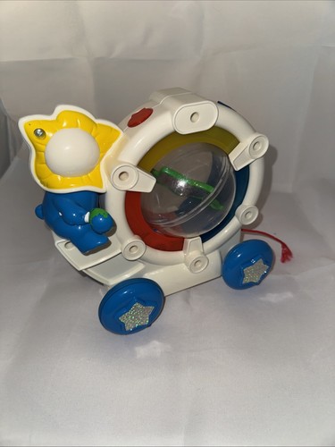 Fisher Price #71696 Sparkling Symphony Drum Along Bear 2000 Lights Music - Picture 3 of 4