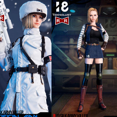 WAR STORY TOYS 1/6 Red Ribbon Army Killer Android 18 12
