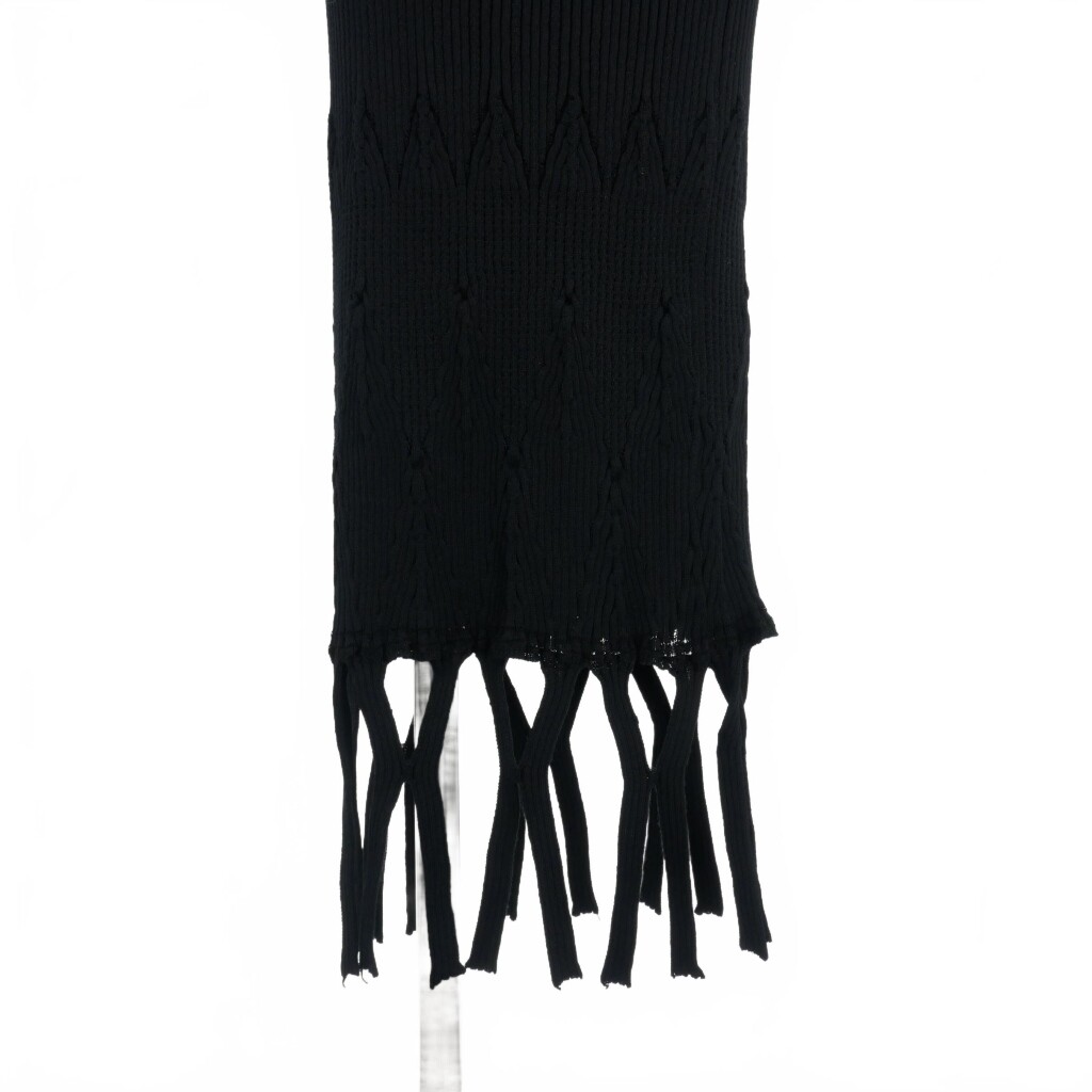 L Mame Kurogouchi 23Ss Basket Wave Knit Skirt | eBay