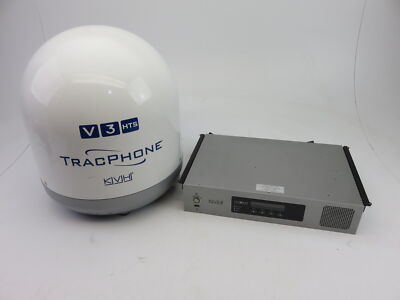 KVH 01-0418-11 TracPhone V3-HTS Marine Fleet Broadband Satellite Antenna System