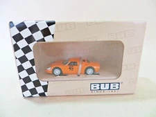 BUB BUBMOBIL 08323 'PORSCHE 904 GTS RACING CAR' ORANGE. 1:87. MIB/BOXED. RARE.