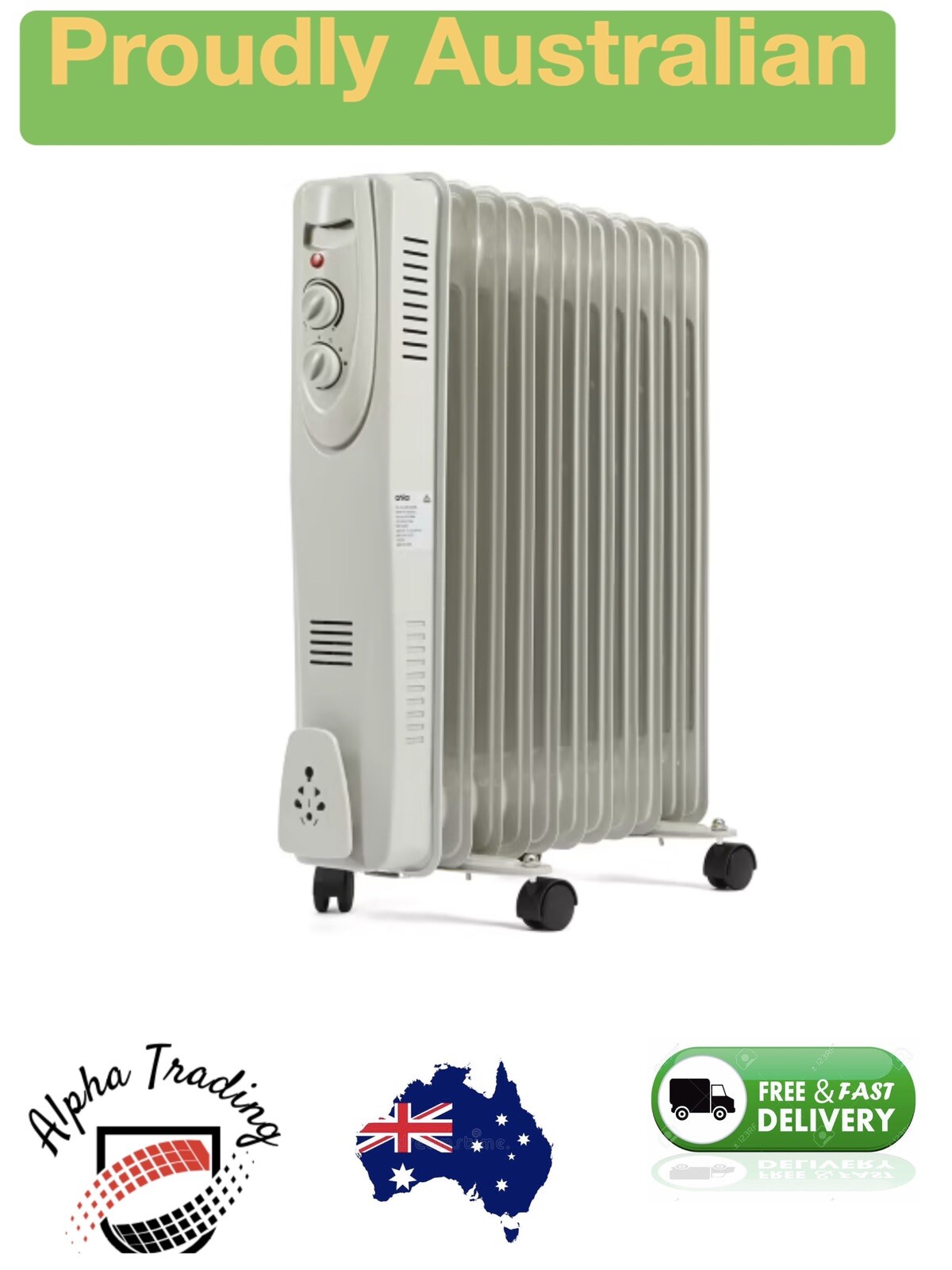11 Fin Oil Heater - White-PORTABLE—AMAZING QUALITY—BARGAIN DEAL | eBay