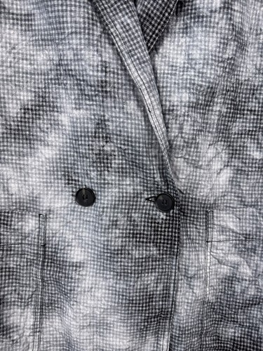 Raquel Allegra Jacket Blazer Womens Sz 1 Tie Dye Lagenlook Layer Relaxed Modern - Picture 4 of 18