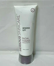 SERIOUS SKIN CARE 4 oz Reverse Lift Facial Toning Conductive Gel FREE SHIPPING