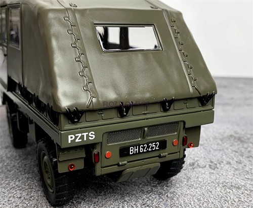 1:18 for Schuco for Steyr for Puch radio truck Austrian military Olive green - Picture 9 of 12