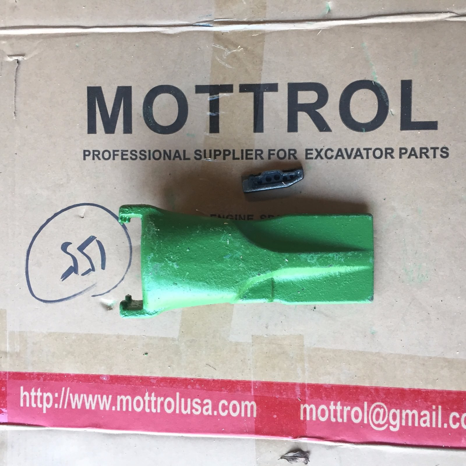 6pk FITS V23SYL SuperV Style Bucket Digging Teeth W/ 23 PN Flex Pins