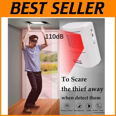 Wireless Home Security System with 1 Sensor + 2 Receivers
