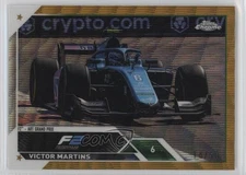 2023 Topps Chrome Formula 1 F2 Cars Gold Wave Refractor 14/50 Victor Martins 1q7