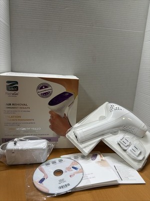 SILK N FLASH & GO Permanent Hair Removal Device HPL Technology  NEW OPEN BOX