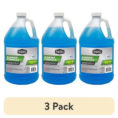 Summer Formula +32F Windshield Washer Fluid 1 Gallon for All Cars Trucks SUVs
