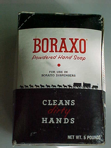 vintage 5 lb box boraxo powered hand soap old stock unopened sealed advertising - Picture 12 of 14