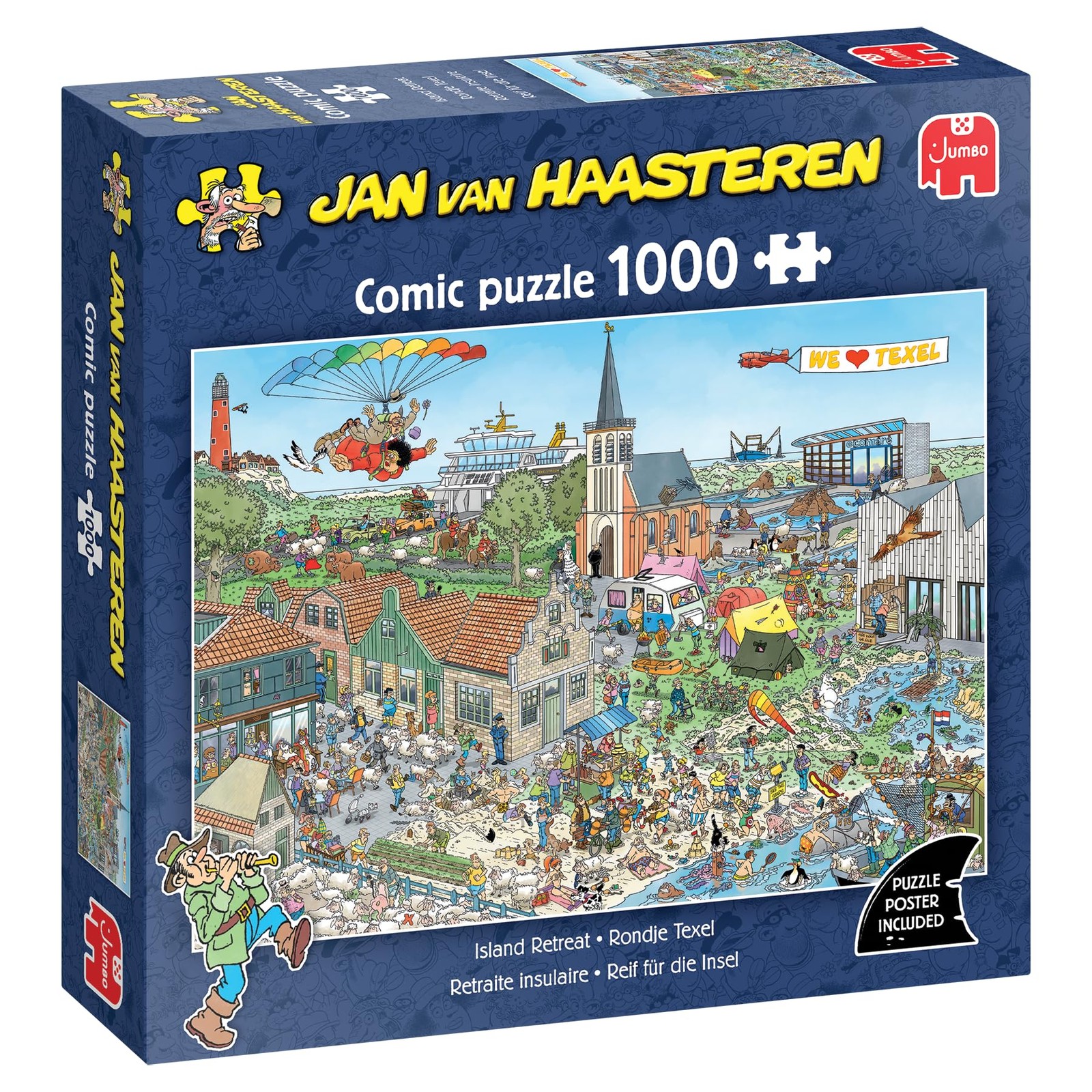 Jan van Haasteren - Rondje Texel 1000 stukjes 7190₽