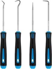 4 Pcs Pick and Hook Set Precision Automotive Mechanic Picks Tools Set for Car Oi