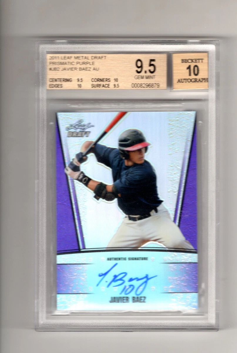 Javier Baez Autographed Baseball Cards for sale | eBay