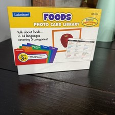 Lakeshore Foods Photo Cards Library English Language Learners Teaching