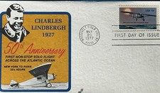 Spectrum 1710 Charles A. Lindbergh Spirit of St. Louis First Cachet 