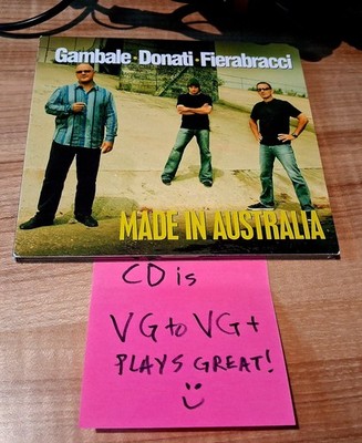 FRANK Gambale   VIRGIL Donati   RIC Fierabracci   Made In Australia SUPER RARE!!