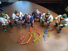 Vintage 1993 TMNT Auto Mutations  Figure Lot Wit Accessories