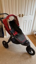Baby Jogger City Elite Pushchair - Red & Black, Two Raincovers, Great Condition!