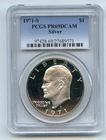 1971-S Eisenhower Dollar Proof — photo from another recent sale