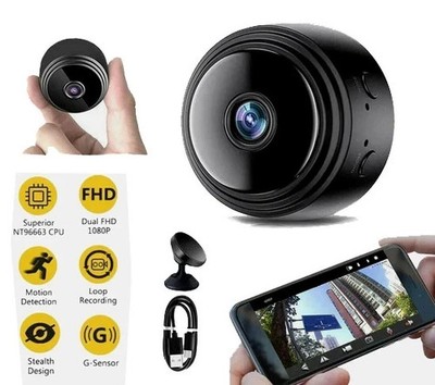 Mini Wireless Record Camera WiFi IP Home Security DVR Night Vision HD USB 1080P