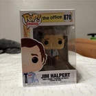 Funko Pop! Vinyl TV The Office Jim Halpert 870 Multicolor Television Figure