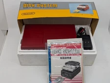 Nintendo Famicom Disk System HVC-022 + RAM Adapter + AC Adapter Tested  New Belt