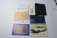 Vintage 1982 Volvo 240 DL GL GLT 242 244 245 Owner’s Manual Book W/ Accessories