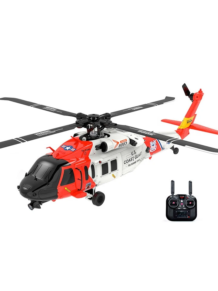 YXZNRC RC Hubschrauber F09-S 2.4G 6CH Gyro GPS Optical Flow Positioning Flugzeug - Bild 4 von 4