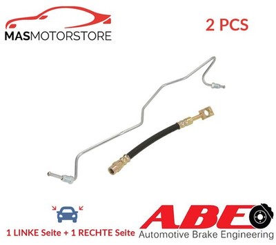 BREMSSCHLAUCH BREMSLEITUNG PAAR VORNE HINTEN ABE C81236ABE 2PCS I NEU