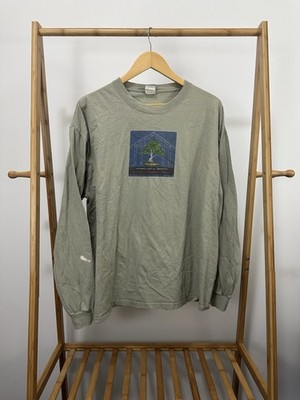 VTG Bonsai Exhibition Garden North Carolina Arboretum Faded Worn LS T-Shirt XL