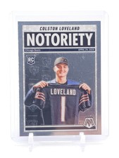 COLSTON LOVELAND 2025 MOSAIC NOTORIETY ROOKIE #24 CHICAGO BEARS FOOTBALL Q3813