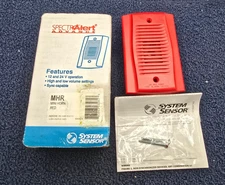 System Sensor MHR SpectrAlert Advance 12 24V Mini-Horn Spectra Alert Advance Red