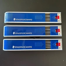 Staedtler Mars Vintage Lumograph Drawing Leads Minen 12-2H  12-200-2H