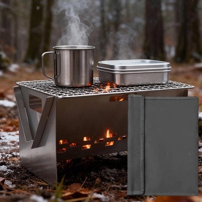 BBQ Grill Vielseitiger Einfacher Aufbau Barbecue Grill für Picknick Wandern
