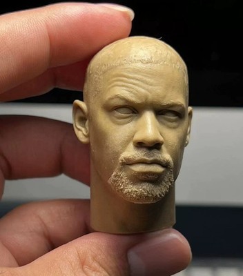 1/6 dai qz original traing day  Denzel Washington unpainted head