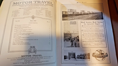 June 1919 Motor Travel Magazine for Automobile Owners Automobile Club of America - Imagen 7 de 20