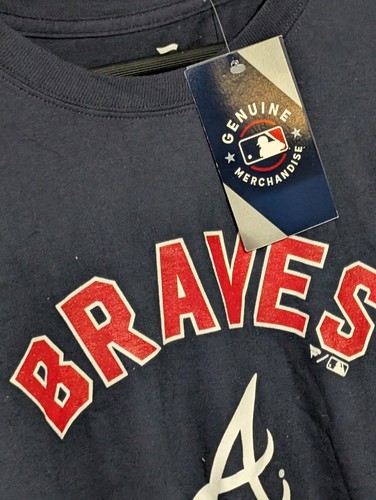 Braves Kurzarm T-Shirt Navy Baseball Fanatics Herren 4XL Neu 27 Riley MLB - Bild 3 von 9