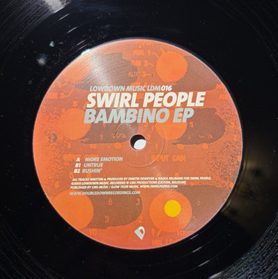SWIRL PEOPLE * BAMBINO EP * 1US 2'' VINYL EP (2003) LOWDOWN LDM016 PLAYS GREAT