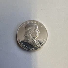 1962 Franklin Half Dollar Uncirculated Silver 50C Coin Uncertified Liberty USA