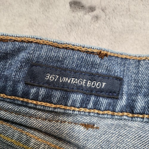 Lucky Brand Jeans Mens 34x29 Blue 367 Vintage Boot Classic Denim Distressed - Picture 3 of 11