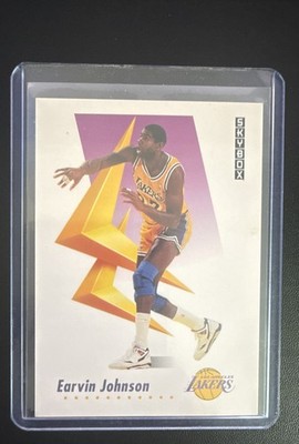 1991-92 Skybox Mini - Magic Johnson #25