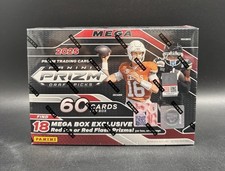 2025 Panini Prizm Draft Picks Football Mega Box Factory Sealed NEW!