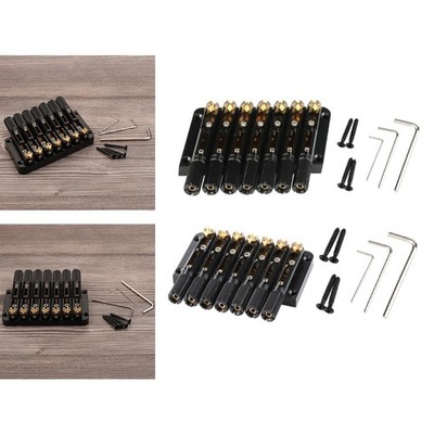 E-Gitarren-Stegsattel für 7-saitige Headless-E-Gitarre zum Selbermachen