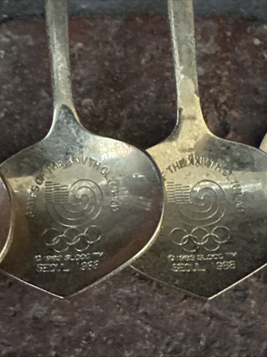 1988 SEOUL XXIV Olympic SPOON FORK Collection - Picture 3 of 17